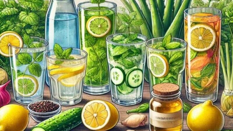 مشروبات تنظف الأمعاء عند تناولها على معدة فارغة