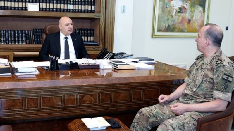 الرئيس جوزاف عون طلب إلى قائد الجيش التصدي لأي توغل إسرائيلي