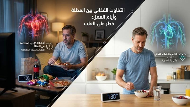 الأكل غير المنتظم وأمراض القلب