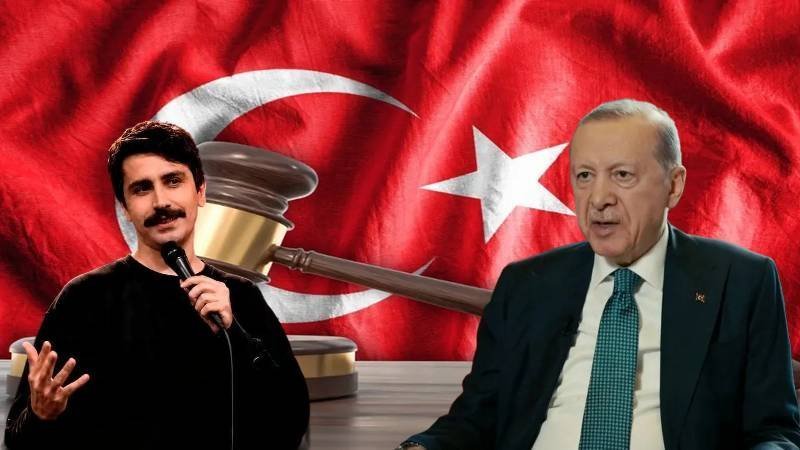 محكمة تركية تدين ممثلا كوميديا بتهمة إهانة أردوغان وتأمر بالإفراج عنه