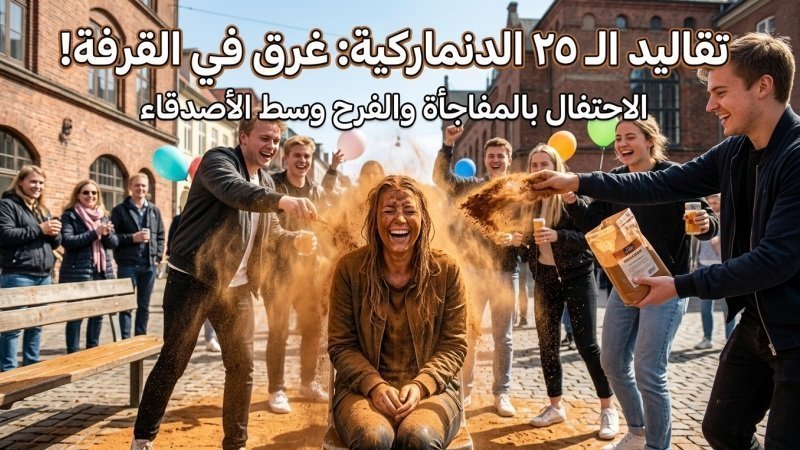 رش رذاذ القرفة على غير المتزوجين.. تقليد دانماركي يثير الجدل والسخرية
