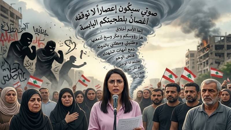 وطنيتي هي التهمة… وصوتي هو الإعصار